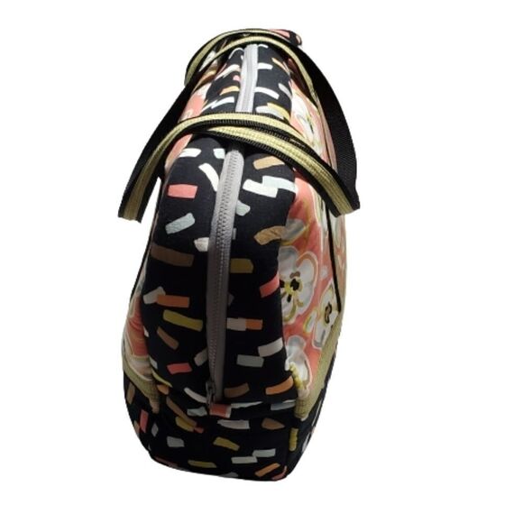 Padded Multi Colored Large Fabric Tote - Picture 3 of 7